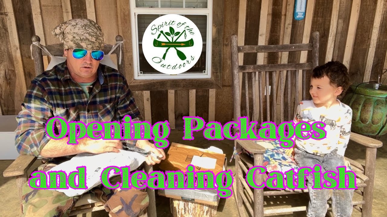 Opening Packages and Cleaning Catfish