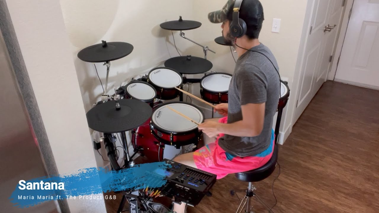 SANTANA - MARIA MARIA ft. THE PRODUCT G&B | DRUM COVER | ALESIS STRIKE PRO SE | SUPERIOR DRUMMER 3