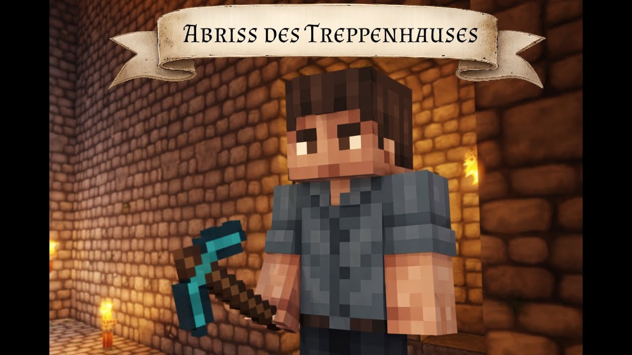 Minecraft OneBlock Castle - Kompletter Abriss vom Treppenhaus | Folge 69
