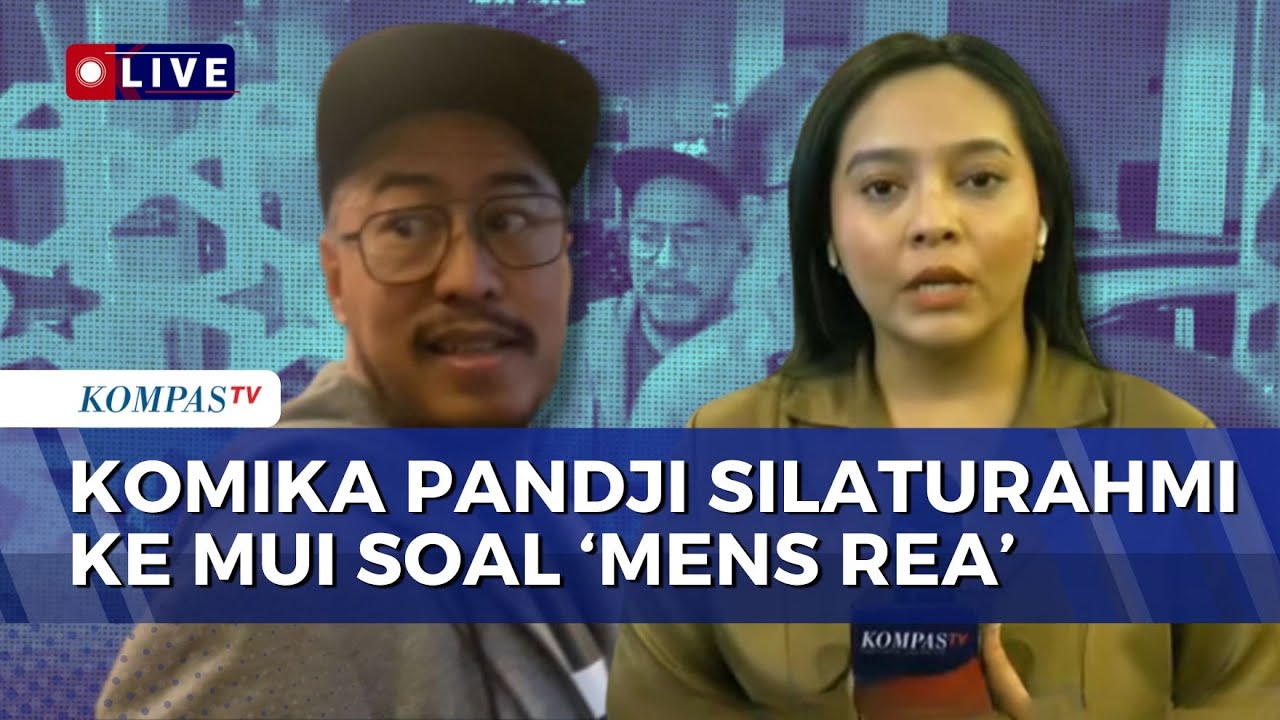Pandji Pragiwaksono Silaturahmi ke MUI soal 'Mens Rea', Begini Situasinya | KOMPAS PETANG