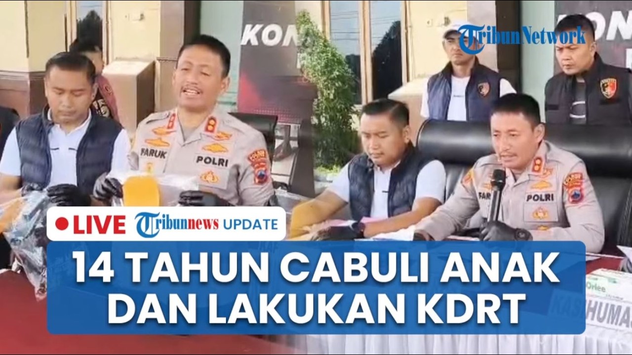 🔴LIVE: Miris! Ayah di Klaten Tega Cabuli Anak Kandung selama 14 Tahun dan Kerap Lakukan KDRT