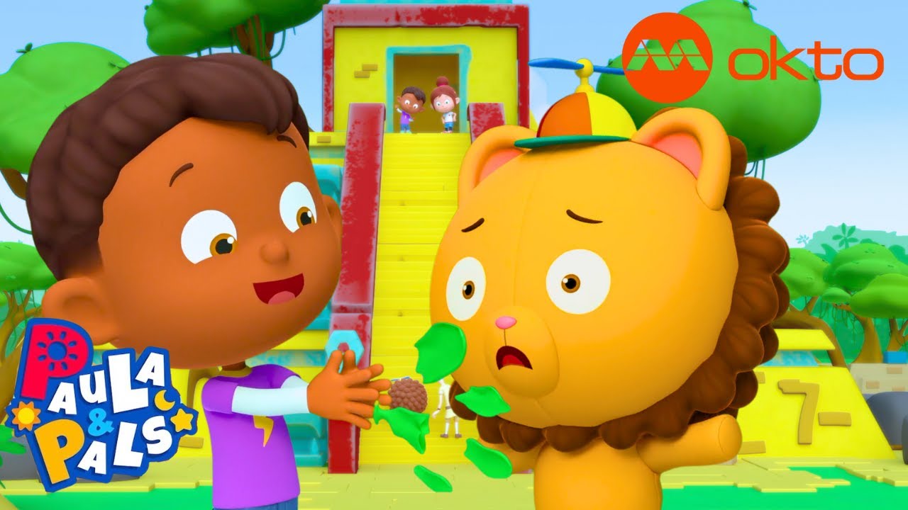 Paula and Pals Learn BRAVERY 🦁🌟| Paula & Pals S3E01 | @mediacorpokto​