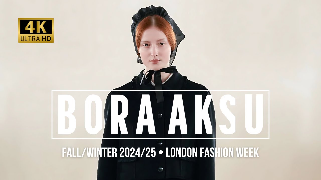 BORA AKSU Automne/Hiver 2024/25 : Fusion d'&Eacute;l&eacute;gance &agrave; Londres
