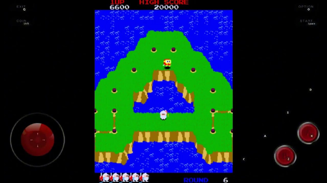 Dig Dug II Arcade Playthrough 1CC