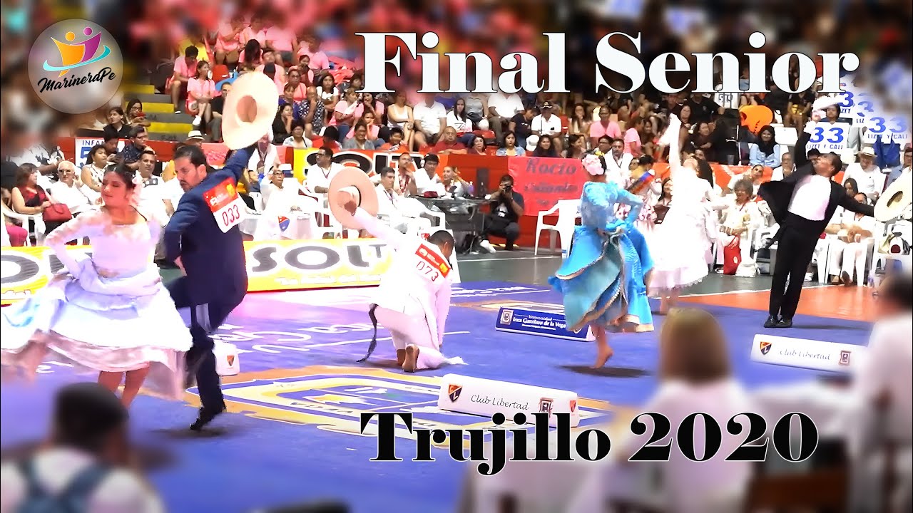 Final Senior. Ahora tricampeones mundiales de Marinera. Carlos Pais y Lizet Castañeda. Trujillo 2020