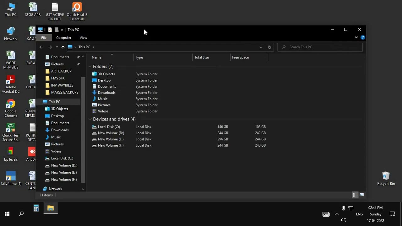 Windows10 Dark theme