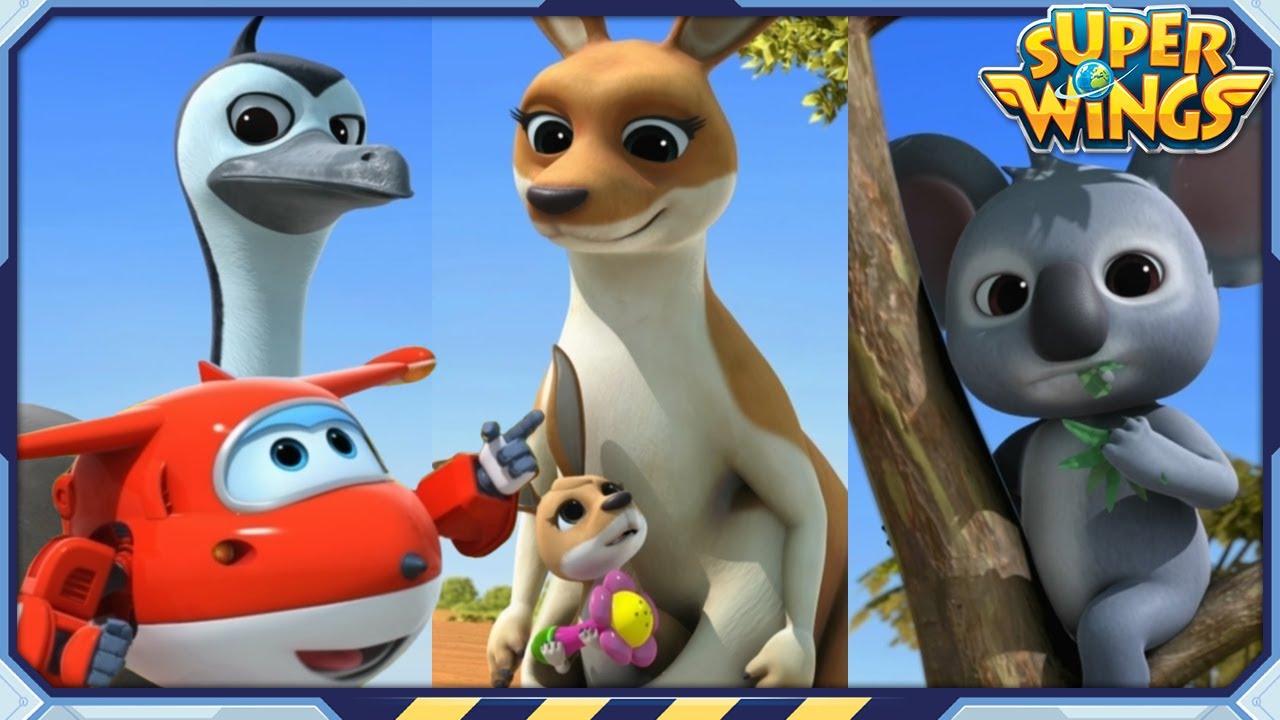 [SUPERWINGS S1] Австралийские животные | Суперкрылья | S1 EP31 | СуперКрылья