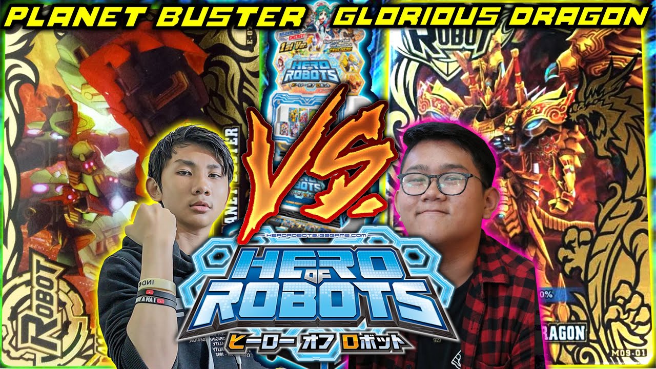 TUTORIAL MEMBANTAI DENGAN PLANET BUSTER 36000 DAMAGE - Hero Of Robots Versus Indonesia #8