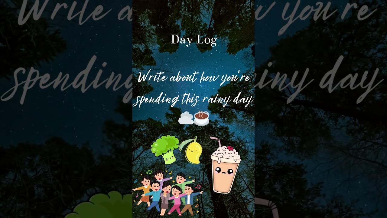 Journaling Ideas for a Rainy Day