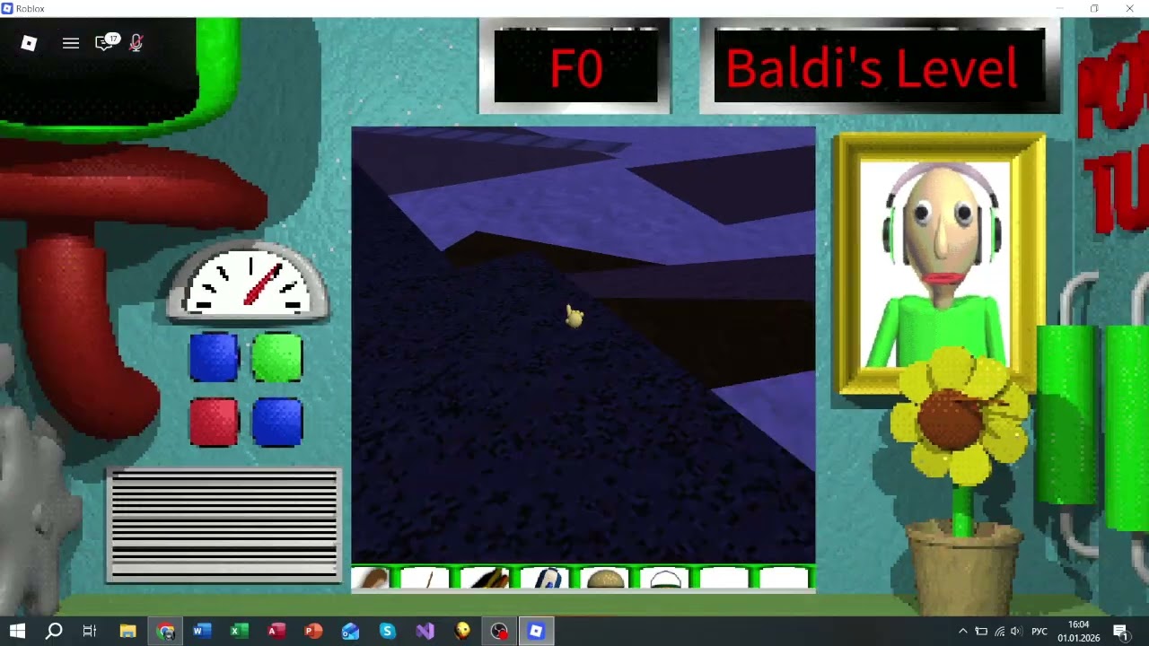 Новый Год у Baldi Disaster Survival