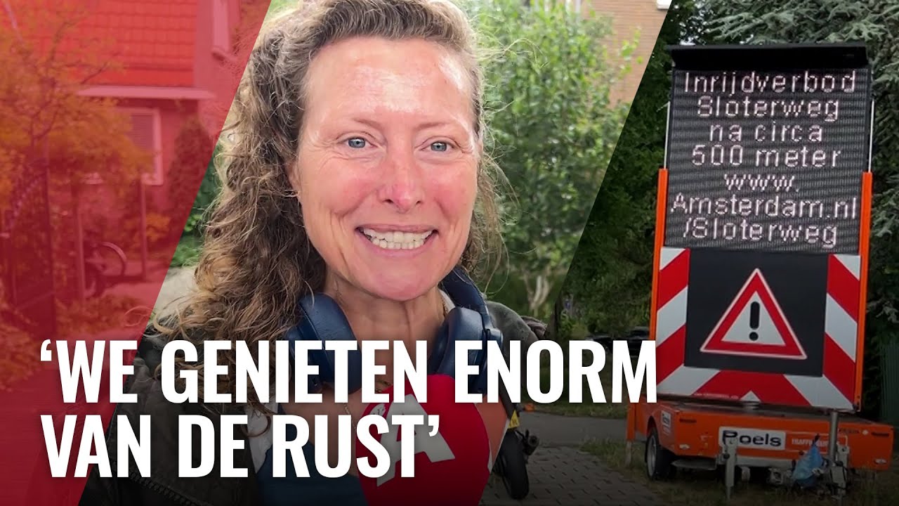 'Knip' op de Sloterweg leidt nog niet tot hinder