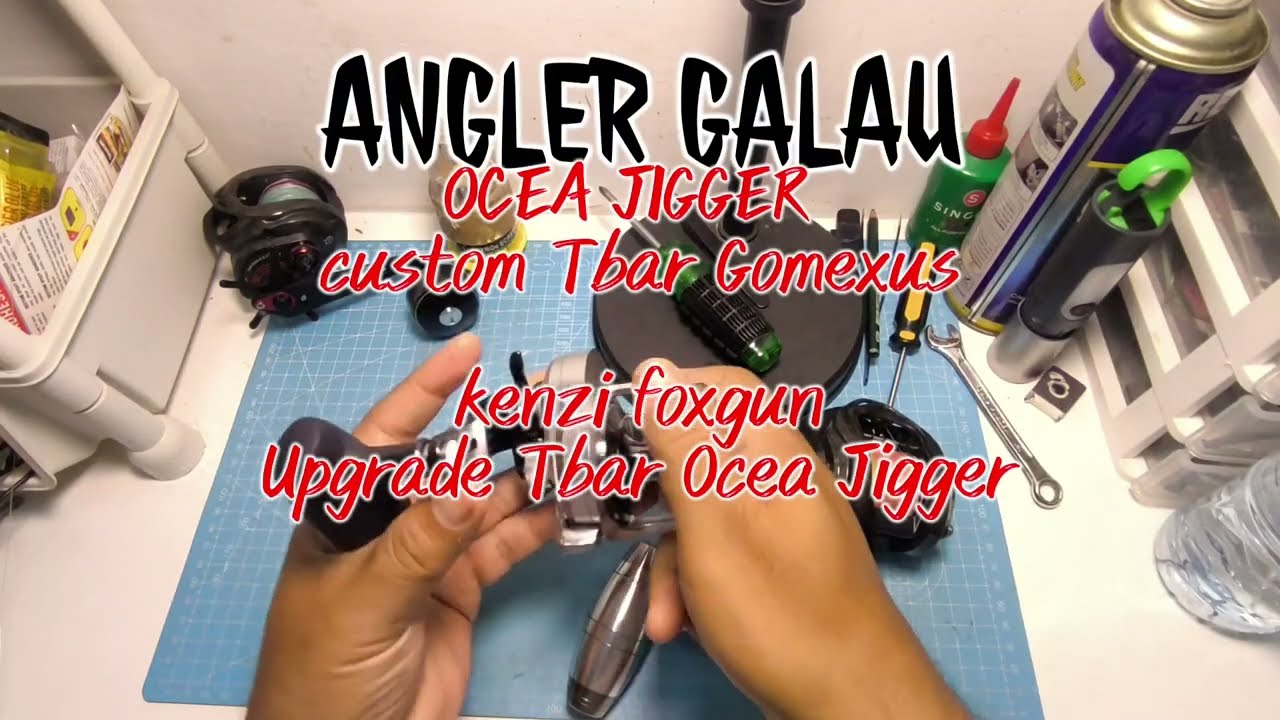 Angler Galau. OCEA Jigger Ganti Tbar Gomexus, Kenzi Foxgun Naik Kelas