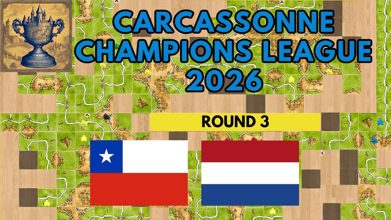Round 3 Day 2 of Carcassonne Champions League 2026