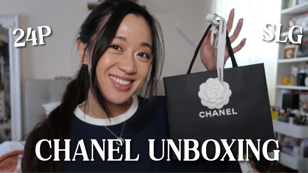 UNBOXING CHANEL FLAP CARD HOLDER | 24P SLG 🤭💖
