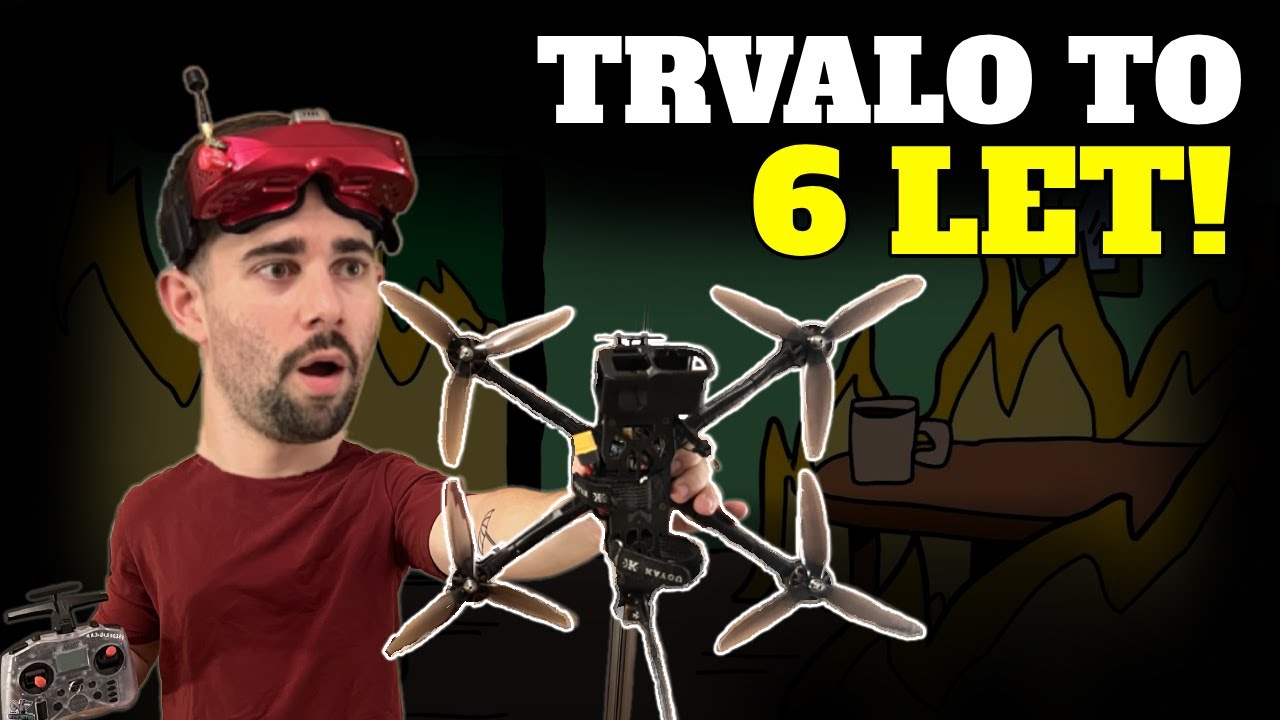 Jak jsem složil svůj první FPV Dron