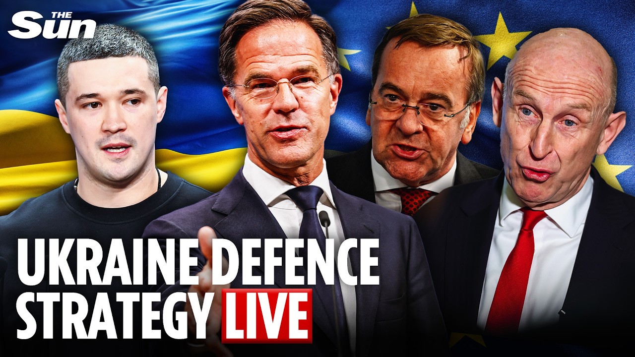 LIVE: NATO defence ministers announce billion dollar shift in Ukraine strategy