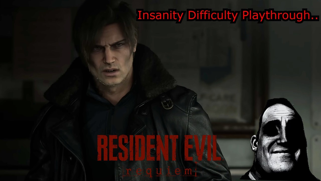 Resident Evil Requiem No Death Practice on Insanity Difficulty