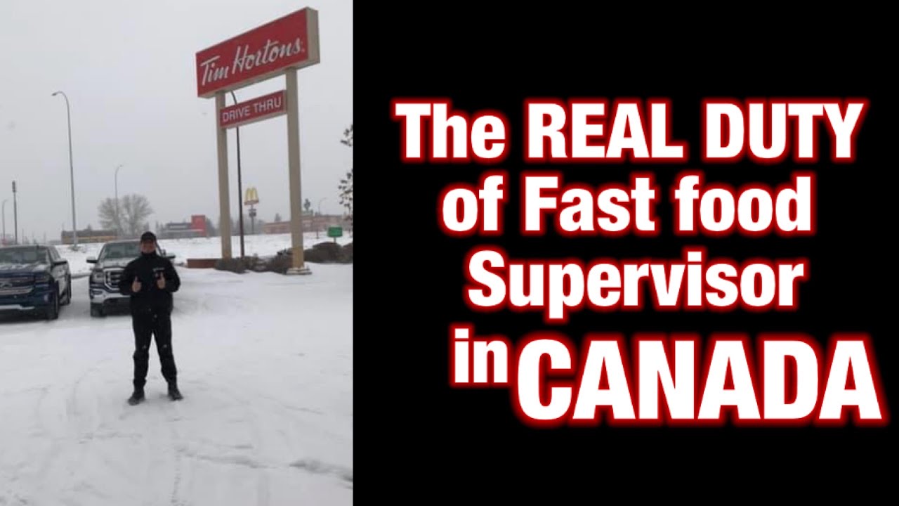What are the Duties and Responsibilities of Food Service Supervisor/ Manager in Canada?