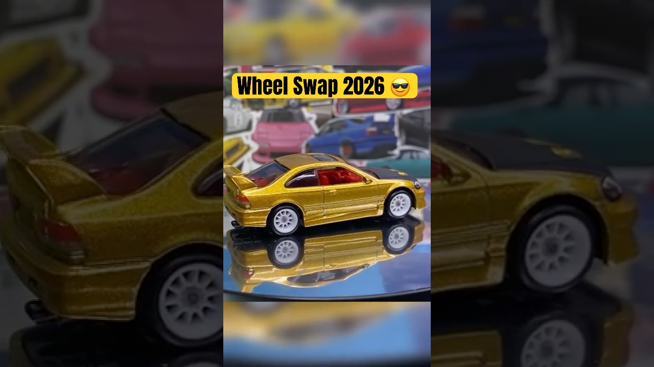 Как заменить колеса на HotWheels #diecastcustom #hotwheelscustom