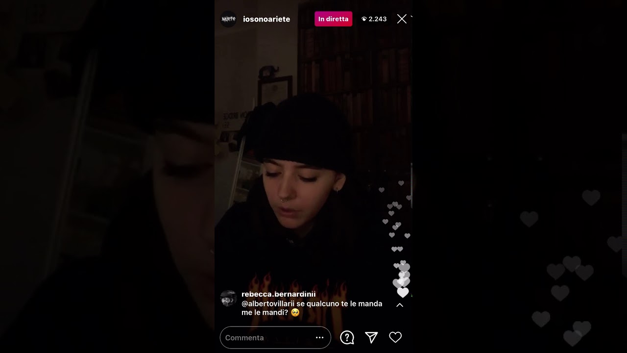 ARIETE canta DESTRI in diretta Instagram 28/10/20