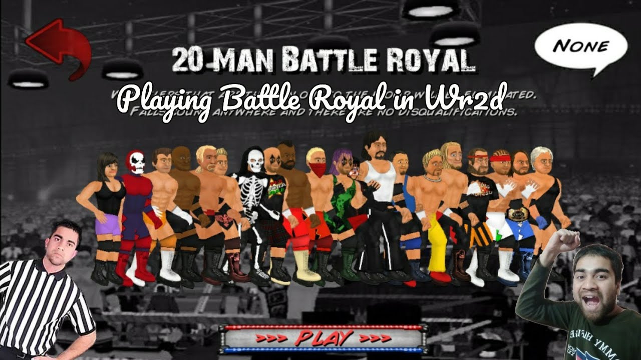 But did I won? | Countdown Battle royal | Wrestling Revolution 2D | ‎@Menhuntergaming 