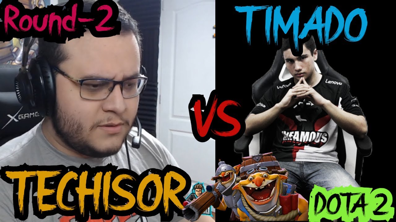 TECHISOR VS TIMADO || ROUND 2 || LA BATALLA COMIENZA!! - DOTA 2