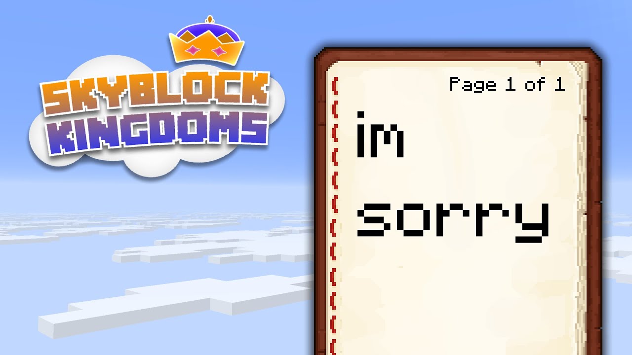 Искупление вины в Skyblock Kingdoms