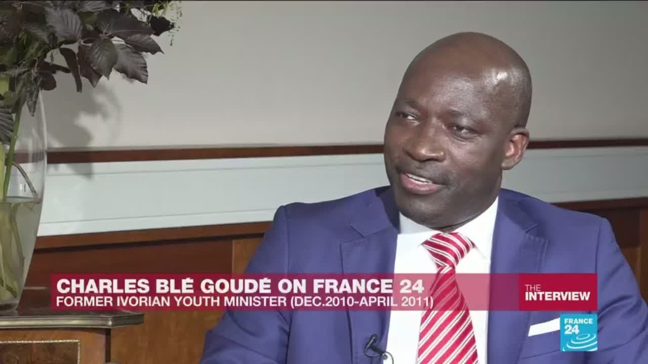 Ivorian politician Charles Blé Goudé says he is 