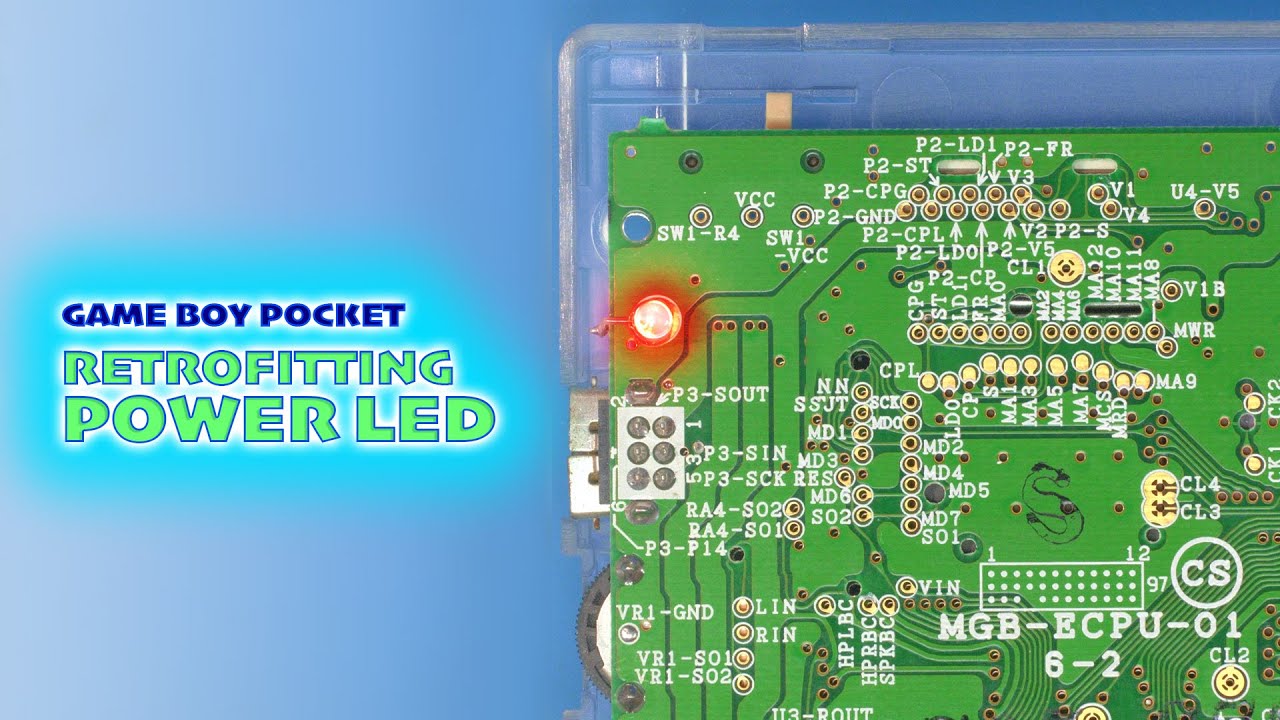 28 Years Later... The Game Boy Pocket Gets A Power LED!