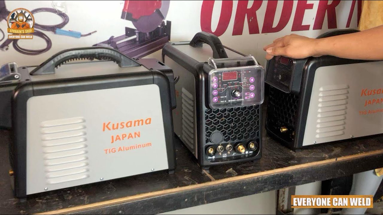 Kusama Japan TIG Welding Aluminum, NOW AVAILABLE!