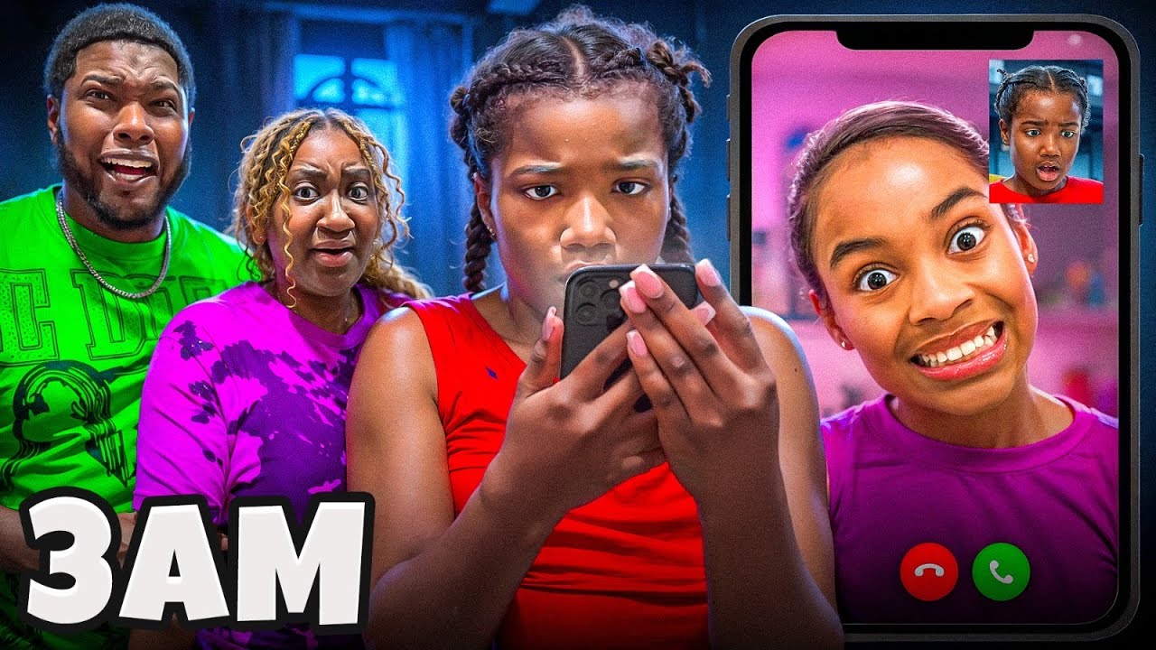 We CAUGHT PARIS On FACETIME With Her Imaginary Friend At 3AM&hellip; 😱💔