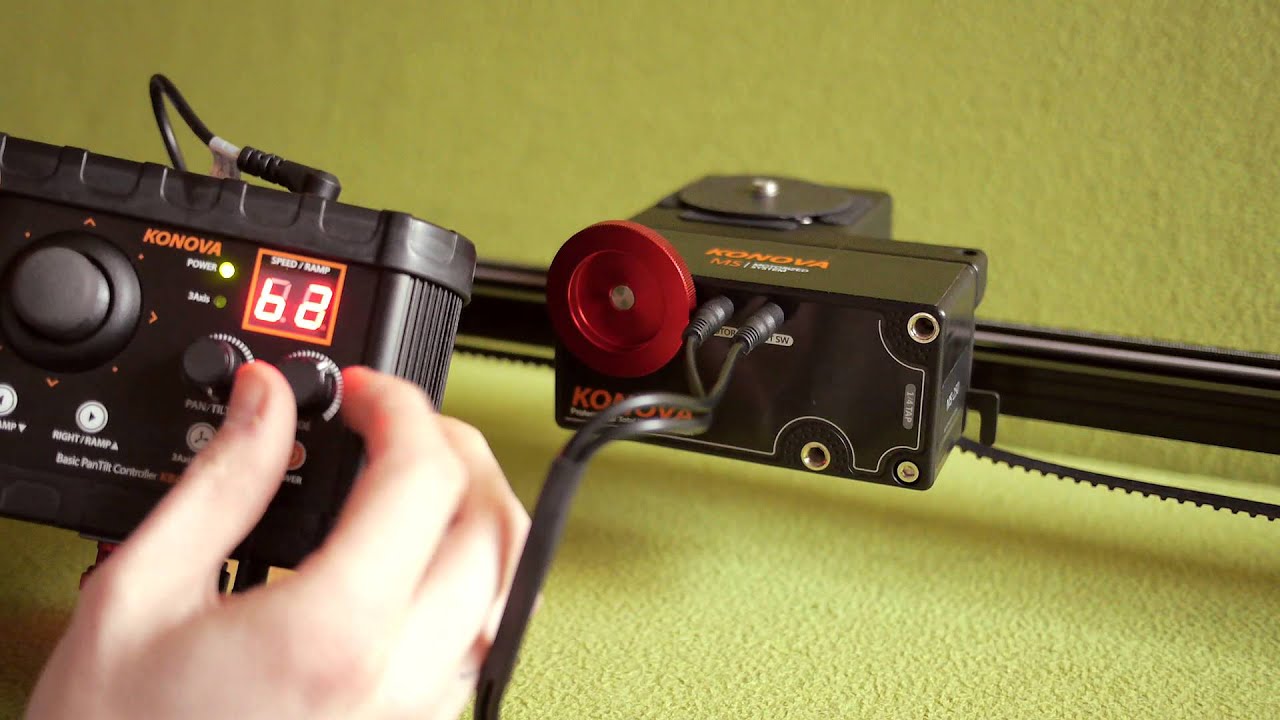 Review Konova Motorized System Kits with Basic Pan Tilt Controller