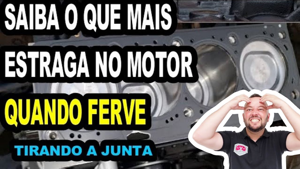 SAIBA O QUE MAIS ESTRAGA NO MOTOR QUANDO FERVE, FORA A JUNTA DO CABE&Ccedil;OTE