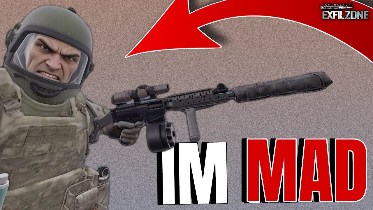 Exfil Zone выводит меня из себя!? Соло PvP с SA58! &mdash; Contractors Showdown Exfil Zone
