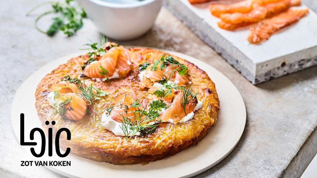 Rösti XXL met gravad lax - Aflevering 14 - Loïc Zot van koken