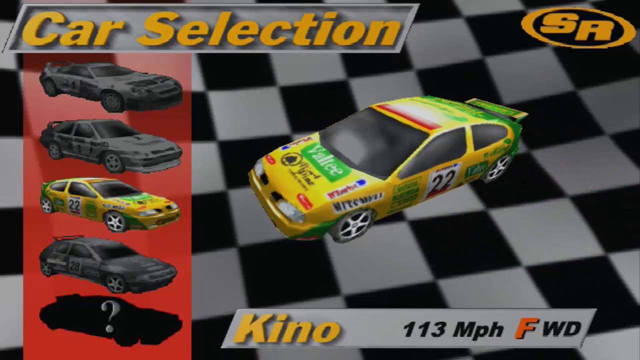 Старые компьютерные игры MS-DOS для 3dfx Voodoo: Screamer rally 1997 clear DOS .