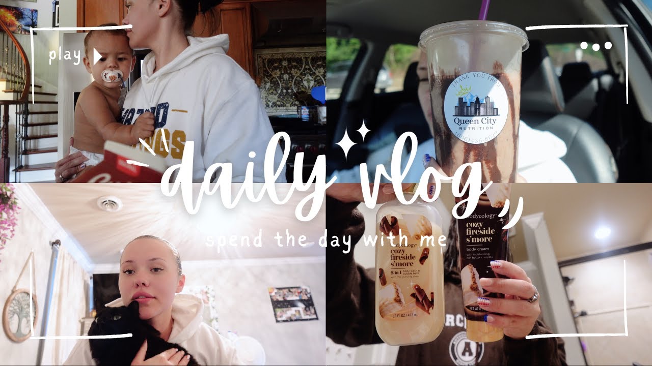 Realistic Young Mom Vlog: My Daily Routine & Self-Care Tips