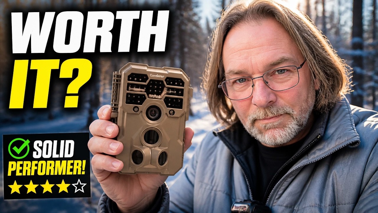 GardePro A60 Trail Camera Unboxing and Review