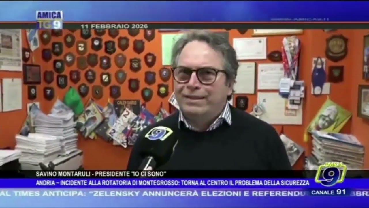 Ennesimo incidente Rotatoria per Montegrosso, Montaruli (Io Ci Sono!): 