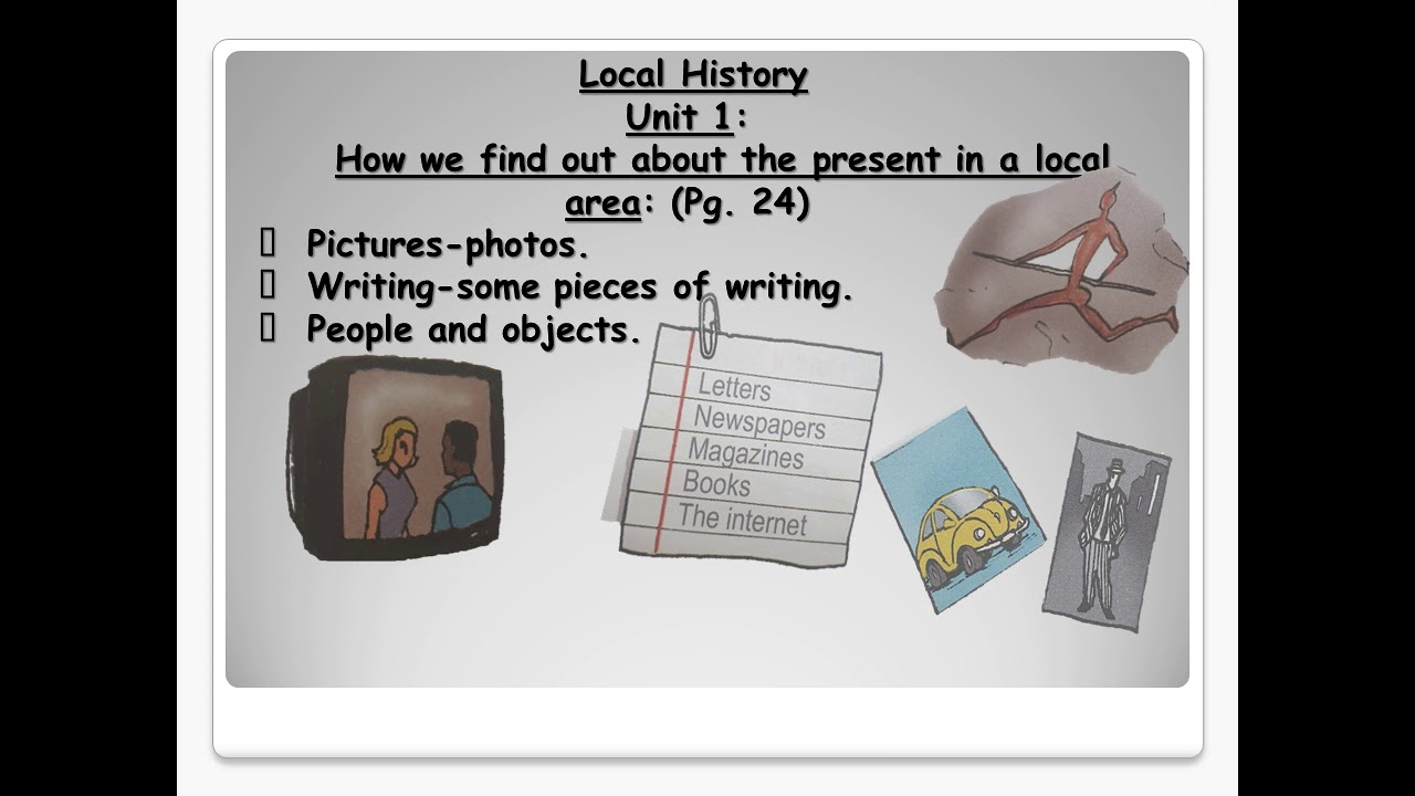 Grade 4 - History Term 1 - Unit 1
