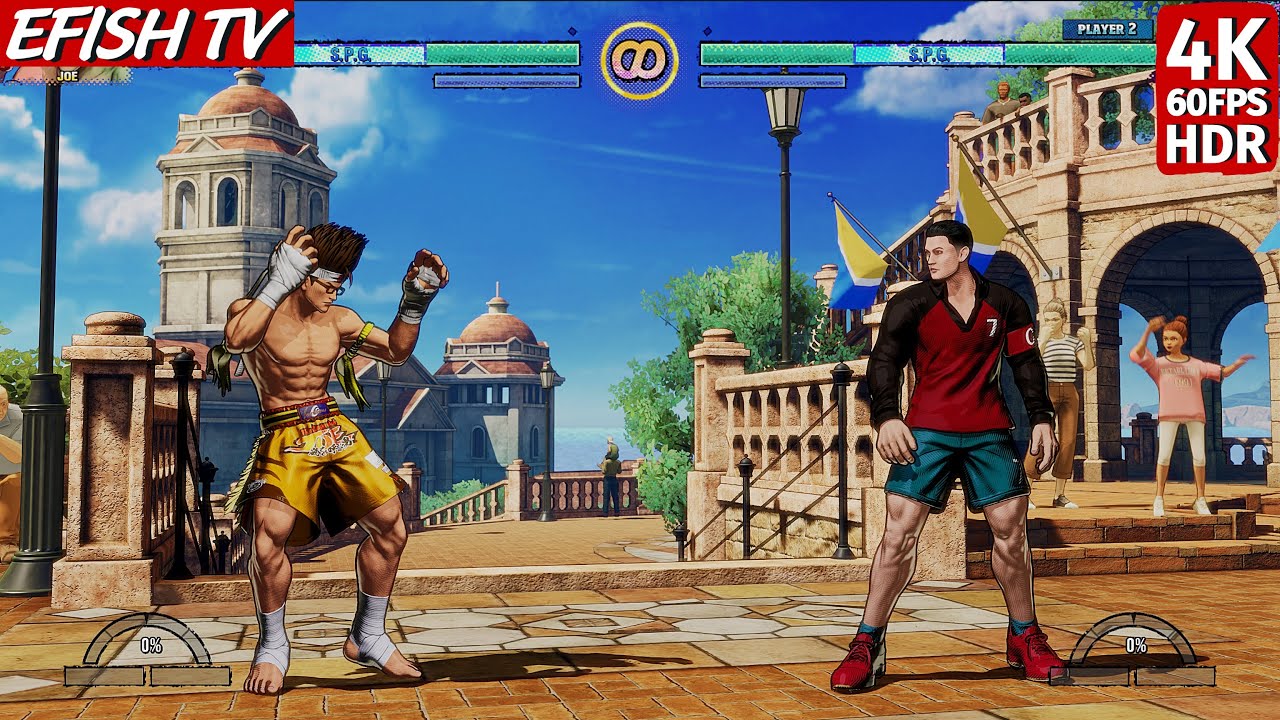 Джо Хигаси против Криштиану Роналду (самый сложный ИИ) - Fatal Fury: CotW