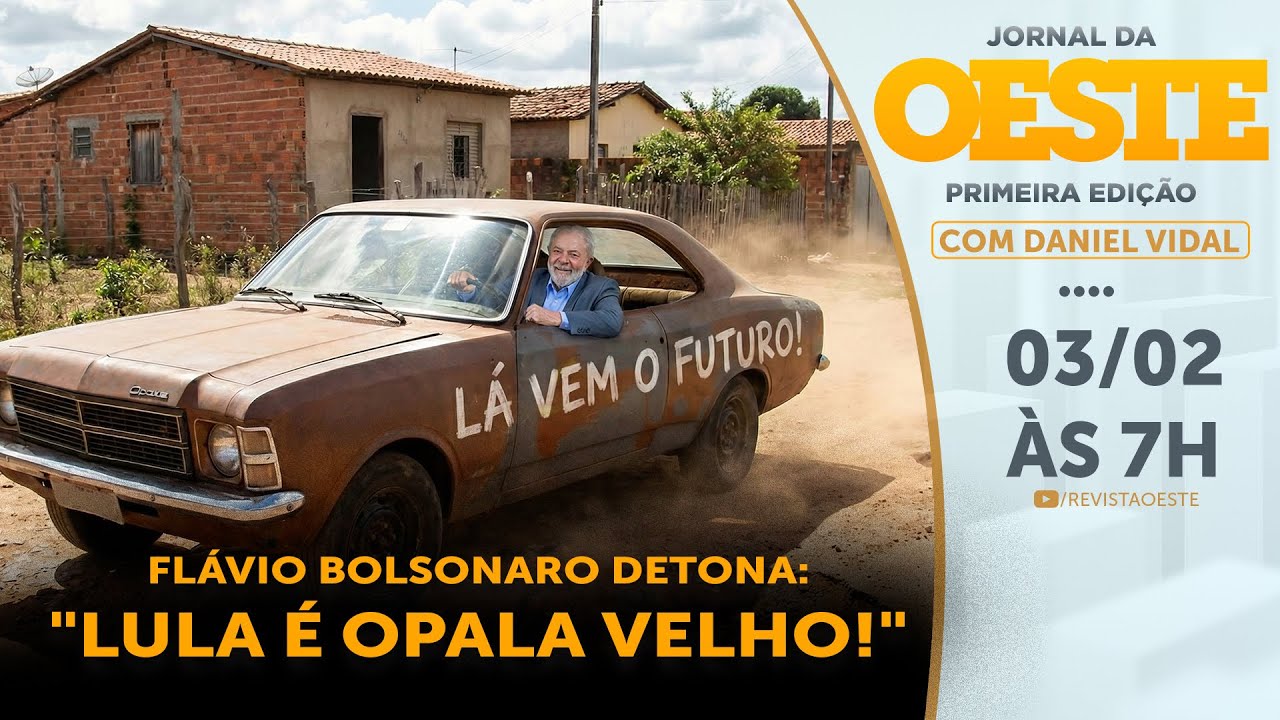 FLÁVIO BOLSONARO COMPARA LULA A UM 
