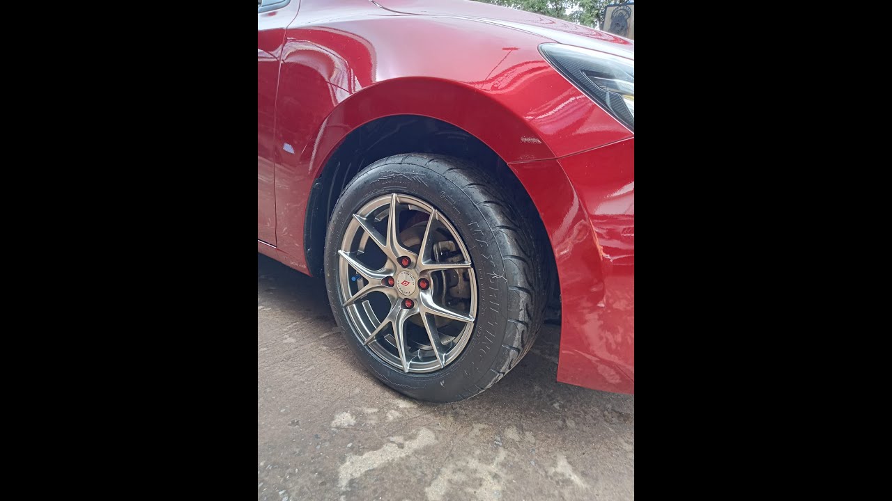 Mazda2 Sky เปลี่ยนแม็ก ใส่ยาง 195/55/15 เป็นอย่างไรมาชมกันครับ