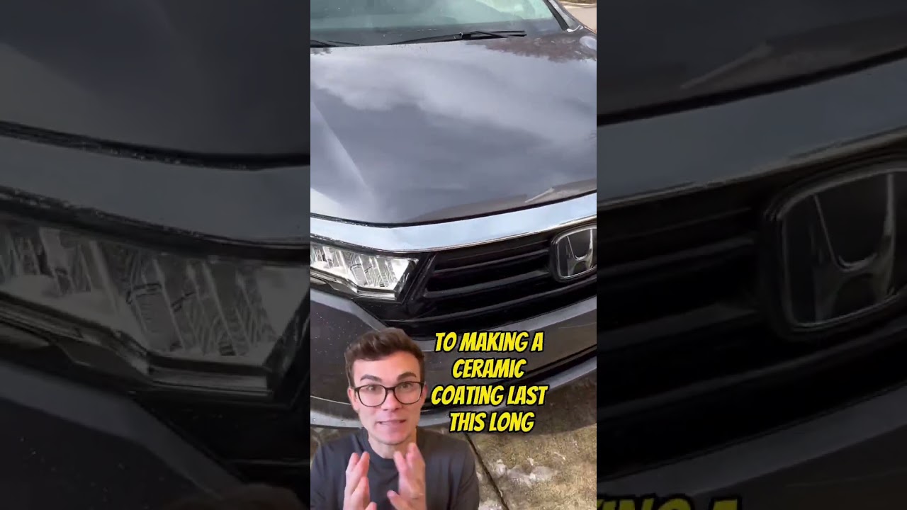 3X the durability of your ceramic coating #ceramiccoating #autodetailing #cardetailing #detailer