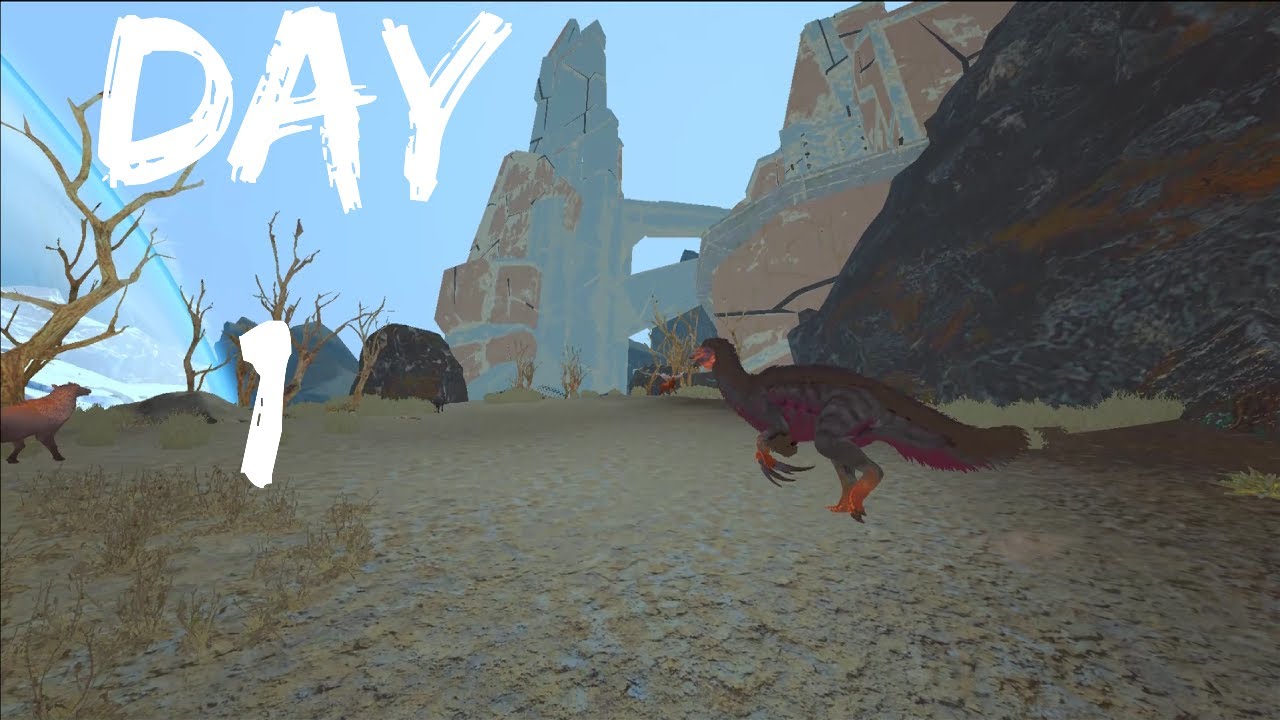 Dominating Extinction DAY 1.. | ARK | Mesa 6Man
