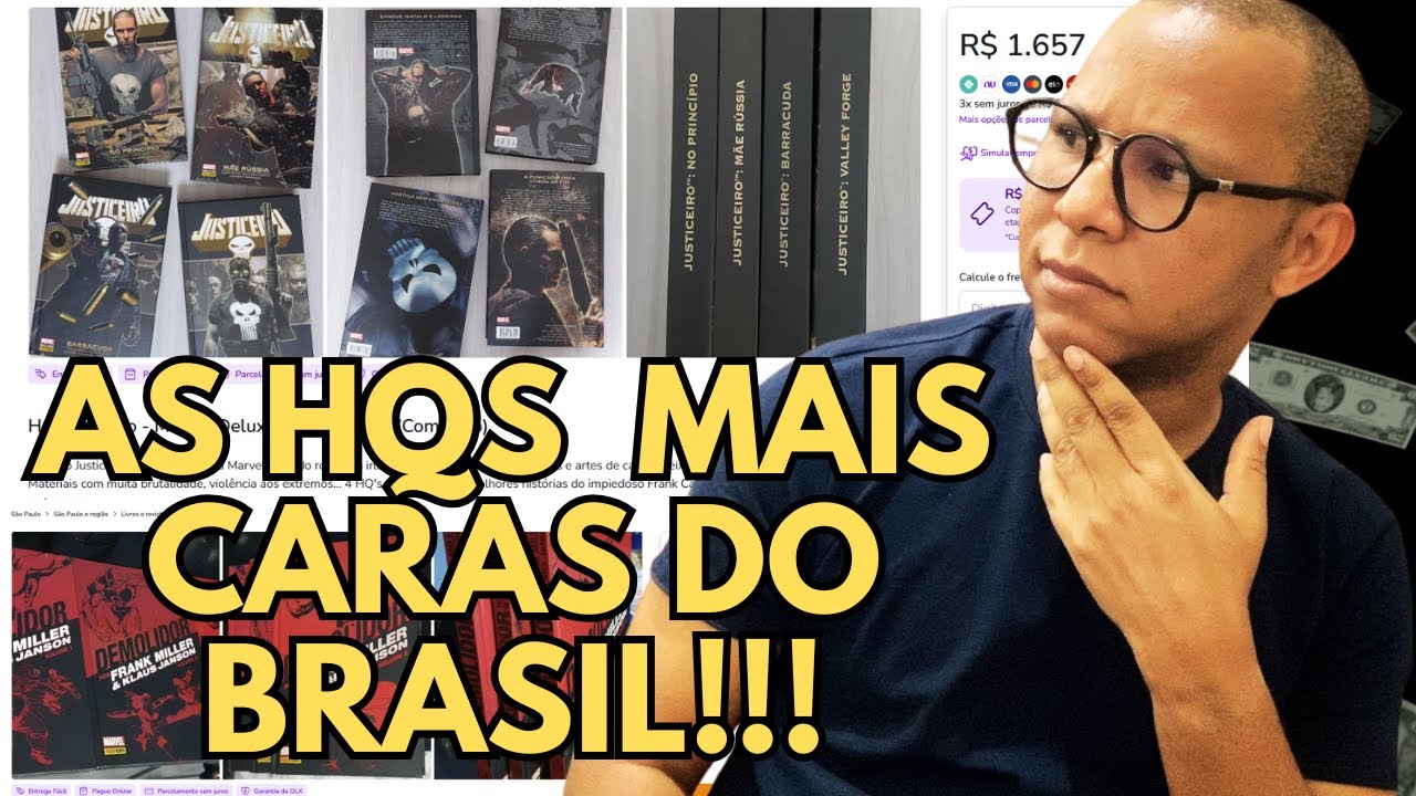 PAPO DE GIBI -  ESGOTADAS ? RARAS? USADAS ? AS HQS MAIS CARAS DO BRASIL 💰