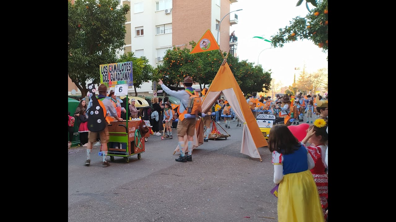 Grupos menores y artefactos desfile de carnaval badajoz 2020