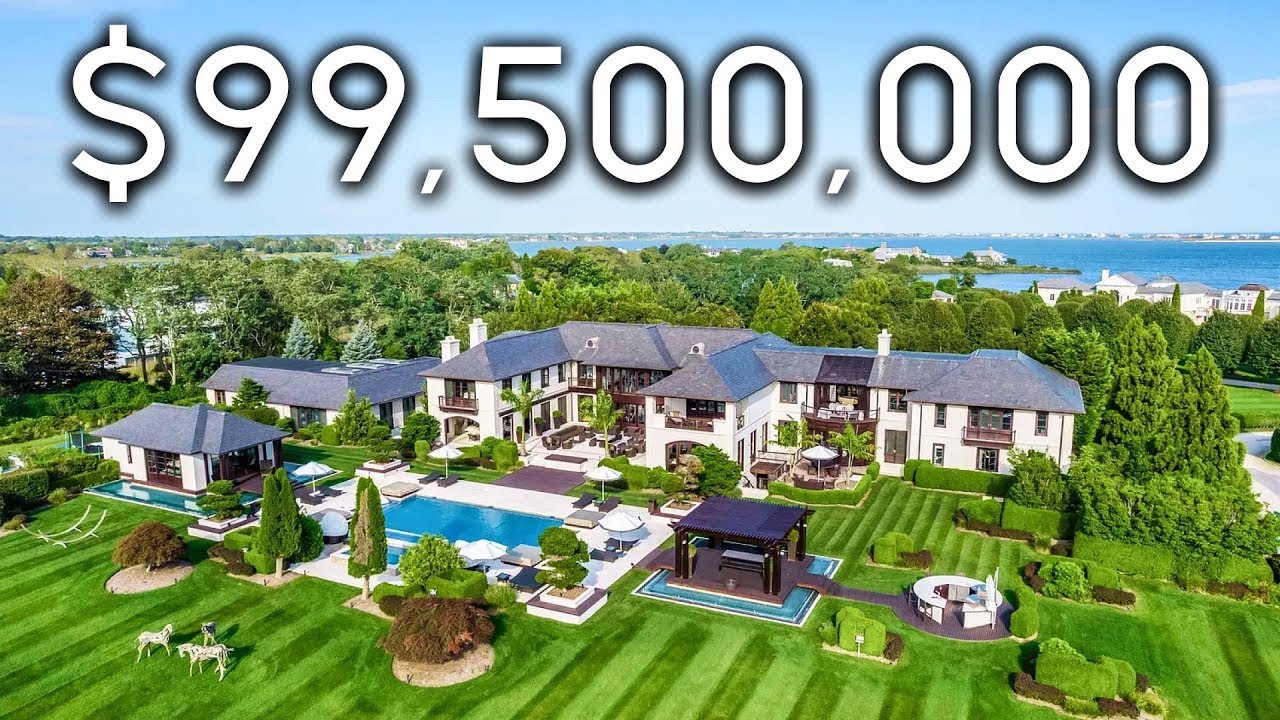$100M Hamptons Peninsula With NBA Court — Selling Below Market Value