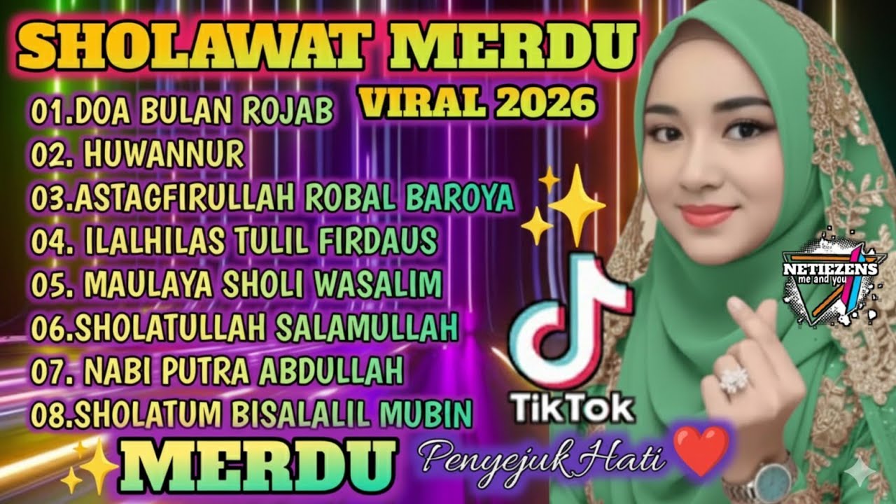 TERBARU 2026‼️BULAN ROJAB QASIDAH GAMBUS TERPOPULER ✨ MERDU PENYEJUK HATI ❤️ PALING BANYAK DI CARI 