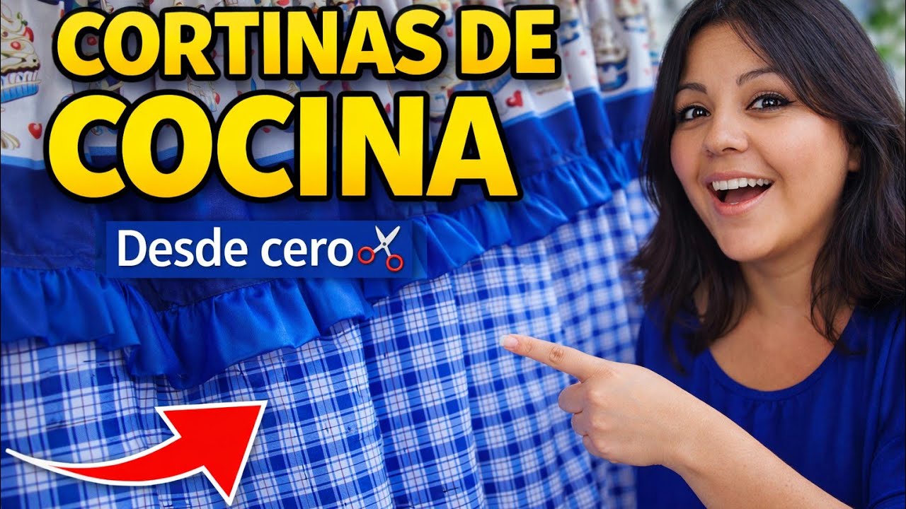 Cortinas desde cero para principiantes  #videoviral  #emprendedoras #costuras #cortinas